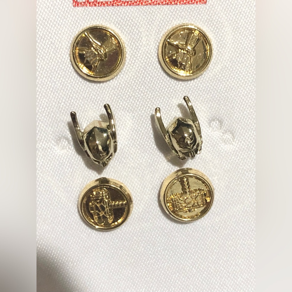Marvel comics Thor love & thunder 6piece stud earrings boxed set new - Picture 11 of 12